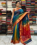 Maheshwari Buti Saree – Pure Handloom Silk