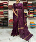 Maheshwari Buti Saree – Pure Handloom Silk