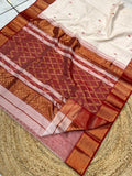 Maheshwari Buti Saree – Pure Handloom Silk