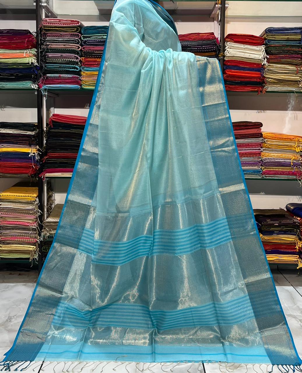 Maheshwari Saree – Pure Handloom Silk